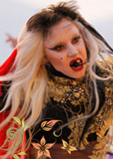 Lady Gaga在64届戛纳国际电影节开幕式扮鬼 恐怖的造型